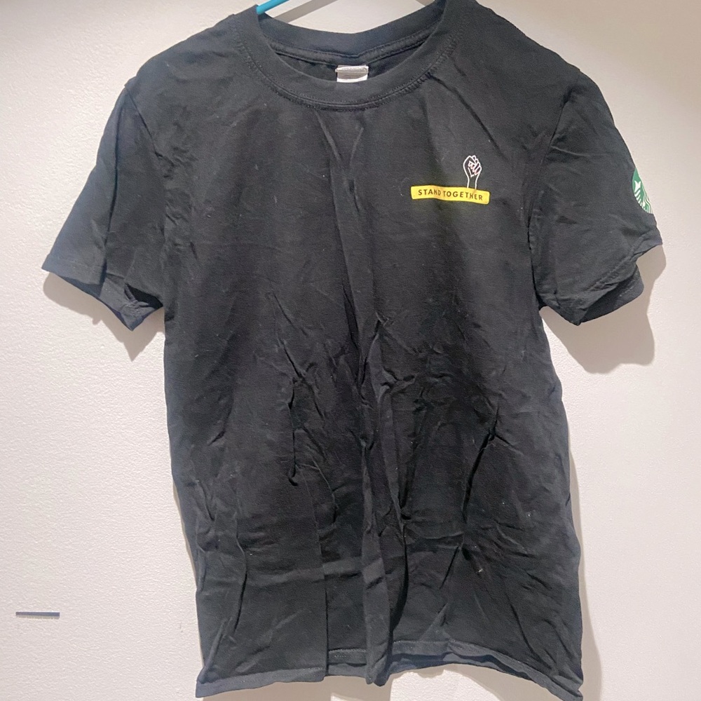 Black Starbucks t-shirt
